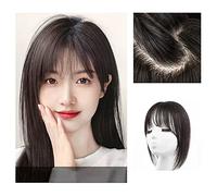 Parrucca Da Donna Pezzo di parrucca a rete a farfalla Testa di parrucca for capelli veri for ragazze Riempire i capelli soffici Aumentare il volume dei capelli Parrucca Parrucche Alla Moda Per Le Donn