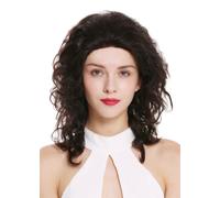 Parrucca da Donna Veri Lungo Marrone Scuro Natura Lace-Front Ondulati Ricci
