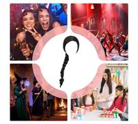 Parrucca Da,Extension Di Capelli Realistiche Extra Lunghe - Parrucca per Cosplay con Capelli Intrecciati di Halloween | Per Carnevale Maschere Feste Travestimenti Eventi Vacanze Festival Palco Signor