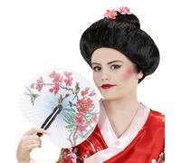 Parrucca da geisha accessorio per costumi e travestimenti da giapponese carnevale feste a tema cosplay