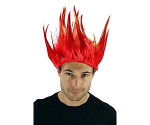 Parrucca da Halloween, Diavolo, Demone, Loki, Cosplay, Nuova