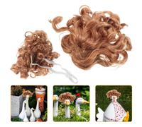 Parrucca da oca da portico, 2 pezzi: per la decorazione di statue di oca,