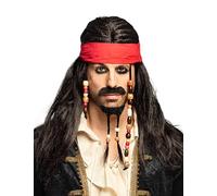 Parrucca da pirata con bandana