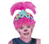 Parrucca da Poppy - Trolls 3 (Ufficiale Universal Pictures) Funidelia