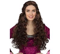Parrucca da principessa medievale da donna Funidelia