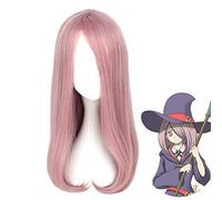 Parrucca da strega Academia Sucy Mambavaran Parrucca Cosplay Sucy Manbavaran Parrucche sintetiche per capelli lunghi resistenti al calore WIG-653A