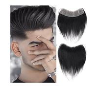 Parrucca da Uomo Attaccatura dei capelli sintetica Toupee for uomo Parrucca frontale stile V Toupee Base for pelle sottile Parrucchino naturale for uomo Sistema di sostituzione dei capelli Parrucca si