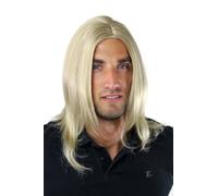 Parrucca da Uomo Lungo Giovane Alla Moda Biondo Scuro Riga IN Mezzo GFW891-24