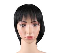 Parrucca da uomo Parrucca corta e dritta Parrucca cosplay di moda Puntello per