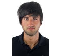 Parrucca da Uomo Parrucca Uomo Corto Giovane Casual Alla Moda Braun GFW-933-4