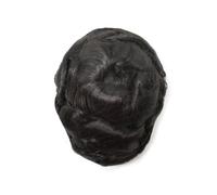Parrucca da uomo Parrucchino for capelli umani al 100% Parrucca mono maschile Durevole protesi for capelli maschili Parrucchino da uomo 6 "Sistema traspirante di sostituzione dei capelli for uomo Prot
