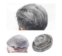 Parrucca da Uomo Toupee da uomo Pelle sottile 0,03-0,04 mm V-loop Senza nodi PU Base Toupee da uomo Capelli umani Parrucche da uomo Unità di sostituzione dei capelli durevoli Parrucchino Parrucche da