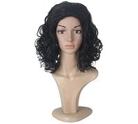 Parrucca di accessori per cosplay di Game of Thrones Jon Snow Parrucca di Song of Ice e Fire Night'S Parrucca di capelli corti neri PL-484