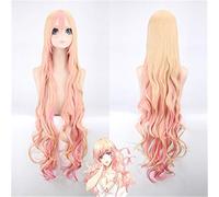 Parrucca di Anime the Super Dimension Fortress Macross Parrucche Sheryl Nome Parrucca Cosplay 120 cm Parrucca di capelli sintetici ondulati ricci lunghi