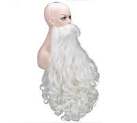 Parrucca di Babbo Natale Barba Cosplay di Babbo Natale per feste di ruolo