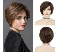 Parrucca Di Capelli Sintetici Naturali Parrucche Di Piccole Dimensioni Per Le Donne