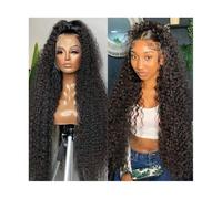 Parrucca di capelli umani di alta qualità, Parrucca in pizzo ondulato profondo Glueless 360 Parrucche anteriori in pizzo Onda lunga riccia 13x4 Parrucche frontali in pizzo for capelli umani Capelli Re