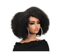Parrucca di capelli umani ricci afro crespi 250 parrucche di densità