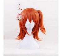 Parrucca di Gudako Fate Grand Order Cosplay Costume FGO Donna Arancione Capelli sintetici Capelli Ricci Festa di ruolo Parrucche KUMZ4365