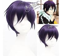 Parrucca di Halloween alla moda per feste di Natale parrucca Cosplay Noragami Yato Takasugi Shinsuke Anime parrucca 314