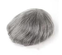 Parrucca di pizzo francese completo per gli uomini 100% capelli umani Uomo Toupet Nero Marrone Bionda Colore Sistema di sostituzione da uomo Parrucchino dritto 8x10# 120# Colore 1B80