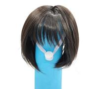 Parrucca d'oca per la decorazione esterna all'aperto Oca Accessori Set di portico stagionale Oca Afro Bob taglio di capelli Parrucche Per Prato Carino Portico