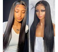 Parrucca Donna Capelli Veri Umani 4x4 Hd Straight Lace Front Wig Human Hair Brazilian Hair Wig Straight Human Hair Wigs For Women Parrucche Capelli Veri Neri Umani 14 Pollici