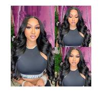 Parrucca Donna Glueless 250% Reale HD Veletta Nella Chiusura Parrucche 7X7/6x6/5X5 HD Chiusura Parrucca Dell'onda Del Corpo pre Colto Parrucche Dei Capelli Umani for Le Donne Parrucca Naturale(6x6 HD