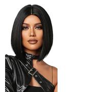 Parrucca Donna Parrucca bionda Ombre for donna Breve rettilineo Biondo marrone Mette in risalto i capelli Parrucche for appuntamento quotidiano Parte centrale(Wig LC2050-1)