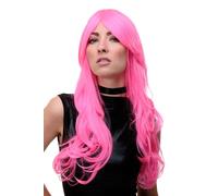 Parrucca Donna Parrucca Cosplay Sfoltita Lunga Rosa GFW1830-T2124 Punk Goth Emo