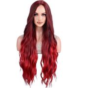 Parrucca Donna Parrucche lunghe for il corpo, ombre, parrucche rosa nere, for la parte centrale for le donne(BBW2043-1_28INCHES)