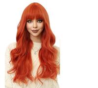 Parrucca Donna Parrucche ricce scure a radice scura da donna ondulate lunghe bionde Ombre Parte centrale for parrucche quotidiane(LC1039-1)