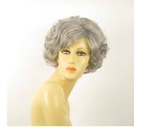 Parrucca Donna Ricci Corta Grigio: Mathilde 51