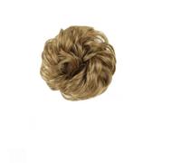 Parrucca elastica sintetica chignon capelli ricci clip falso in capelli coda di cavallo estensione parrucca ondulata ricci elastici 54