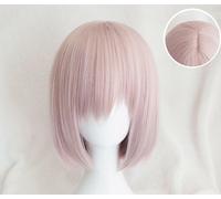 Parrucca Fate/Grand Order FGO Matthew Kyrielite parrucca cosplay rosa rosa co...