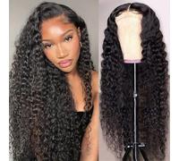 Parrucca frontale a onda profonda parrucca trasparente in pizzo 13x6 13x4 parrucche ricci anteriore in pizzo capelli umani per le donne 30 pollici 4x4 5x5 chiusura parrucche in pizzo 4x4 Lace Closure