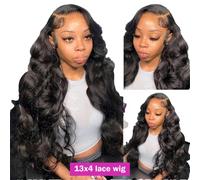 Parrucca Frontale HD 13X6 Da Donna, Capelli Umani, Onda Lunga, 30 Pollici, Capelli Brasiliani Remy, Per Punte Morbide E Spesse E Una Vestibilità Comoda