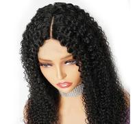 Parrucca frontale in pizzo 13x4 con densità 180%, parrucca con chiusura in pizzo 4x4 pre-pizzicata, parrucca con parte centrale, parrucche per capelli umani da donna, 28 pollici, parrucca con parte