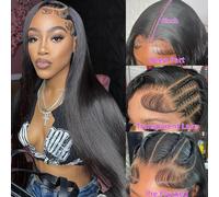 Parrucca frontale in pizzo 13x6 hd Parrucca con chiusura in pizzo 5x5 Parrucca anteriore in pizzo da 32 30 pollici Parrucche per capelli umani Parrucca per capelli umani 100 Capelli Moxika