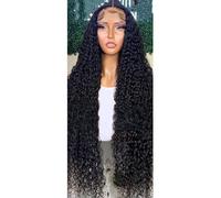 Parrucca Frontale In Pizzo A Onda Profonda HD Densità 180/200 Parrucca Riccia Per Capelli Umani Con Onda D'acqua Chiusura Con Colla Senza Colla 200 24Inch#13x4 Lace Wig