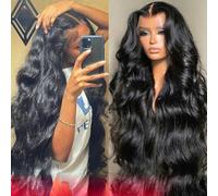 Parrucca frontale in pizzo Body Wave 13x4 13x6 30 32 34 36 38 pollici Parrucca con chiusura in pizzo 4x4 Parrucca frontale in pizzo trasparente per capelli umani senza colla - Nuova parrucca senza col