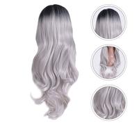 Parrucca Frontale in Pizzo Di Capelli Umani Parrucche Sintetiche Festa Da Donna