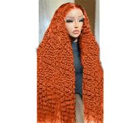 Parrucca Frontale In Pizzo Sciolto A Onda Profonda Da Donna Parrucche Per Capelli Umani Ricci Con Acqua Frontale In Pizzo Trasparente 220 20Inch#13x4 HD Lace Wig