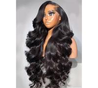 Parrucca Frontale In Pizzo Trasparente Hd 13X4 13X6 Con Capelli Umani Brasiliani Parrucca Frontale In Pizzo Con Onda Del Corpo Per Donne 13x6 Lace Wig 32 Inch 250 Density