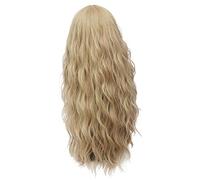 Parrucca GHK 28 pollici lunga riccia blu bionda verde rosa capelli sintetici naturali anime cosplay costume di halloween parrucche per donne bionde