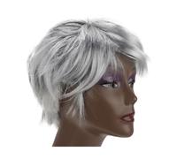 Parrucca grigia del nonno Puntelli divertenti del partito di Cosplay Parrucca