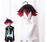 Parrucca Gueira Cosplay Promare anime 33 cm Parrucche sintetiche corte per capelli sintetici Parrucca per costumi da festa di Halloween