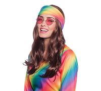 Parrucca hippie con fascia