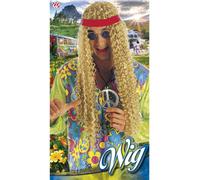 PARRUCCA HIPPIE CON FASCIA