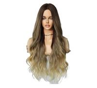 Parrucca in Pizzo Parrucca lunga riccia Creative Wear da 70 cm e 27,55 pollici, con riga centrale e sfumatura, da donna, da indossare tutti i giorni Parrucche da Donna